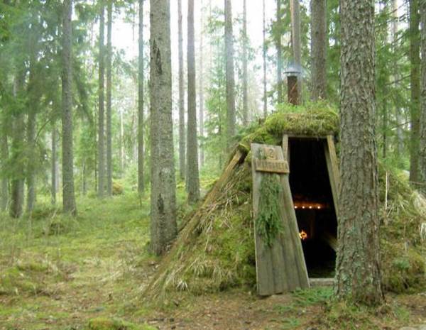 Kolarbyn eco lodge in Sweden