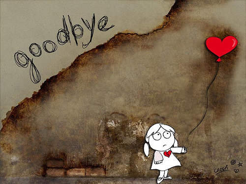 Saying goodbye